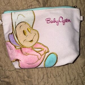 Baby Oyster Pink and Blue Pouch